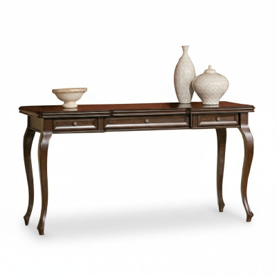 Classic table, secretary desk office table wood antique style Italian furniture