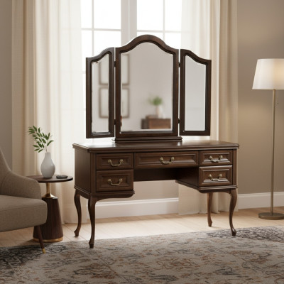 Classic Folding Mirror Makeup Table Italian Furniture Designer Mirror W-Tl
