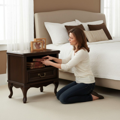 Nightstand Nightstands Table Console Bedroom Side Table Antique Style New