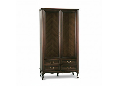 Wardrobe Closet Italian Furniture Wood Antique Style Solid Wood Classic