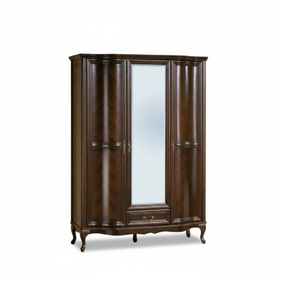 Wardrobe Cabinets Cupboard Wall Unit 3 Doors Wood New Italian Furniture