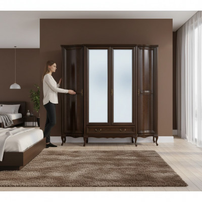 Classic cabinet cupboards cabinet wall wardrobe antique Italian furniture