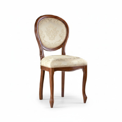 Classic chairs chair real wood solid French furniture dining chair