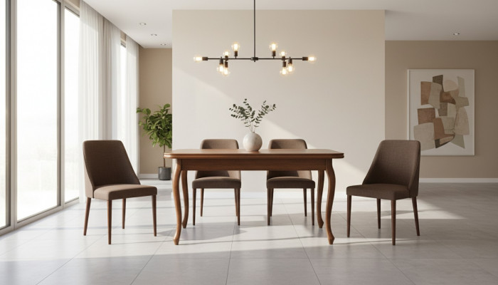 CLASSIC TABLES DINING TABLE DINING ROOM TABLE SOLID WOOD Italian Furniture - ZB-7