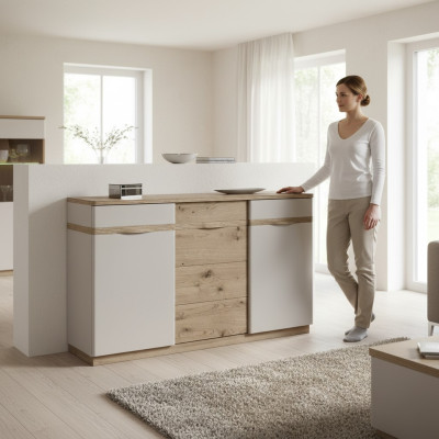 Classic sideboard showcase sideboards vitrines sideboard cabinet cabinet Como CM-K3