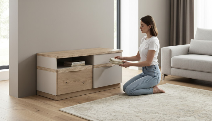 TV lowboard, cabinet, TV table, sideboard, RTV dresser, dressers CM-RTV/M