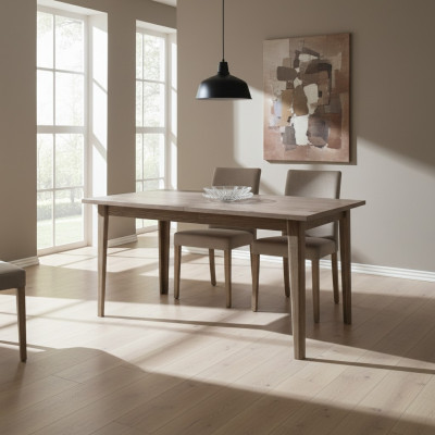 Large Table Dining Table Wooden Table Conference Table 150 x 90cm Extendable to 200cm CM-S2