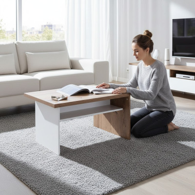 Classic Coffee Table Wooden Table Side Table Design Tables Living Room CM S3