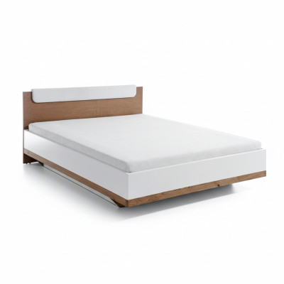 Classic bed beds double bed wooden bed country house - Model CM-B1