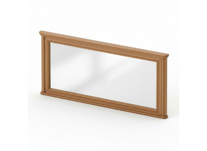 WALL MIRROR WOOD-FRAMED MIRROR FRAME RECTANGULAR MIRROR DESIGNER Prato PR-L1