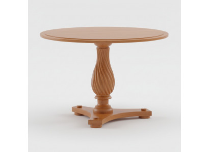 Classic round table solid rustic tables dining tables model ZB-4