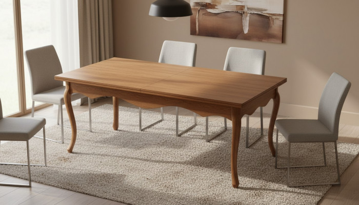 Wooden table wood handmade classic tables table dining table - Model PR-2