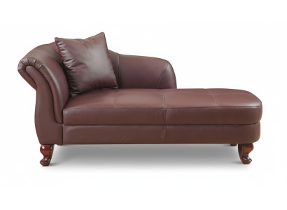 Lounge Liège Ottoman Upholstered Sofa Office Relax Leather Chaise Longue New 1672