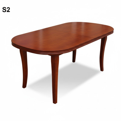 Table Dining Table Wooden Table XXL Conference Table 90x160cm Extendable 160x240cm