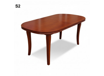 Table Dining Table Wooden Table XXL Conference Table 90x160cm Extendable 160x240cm