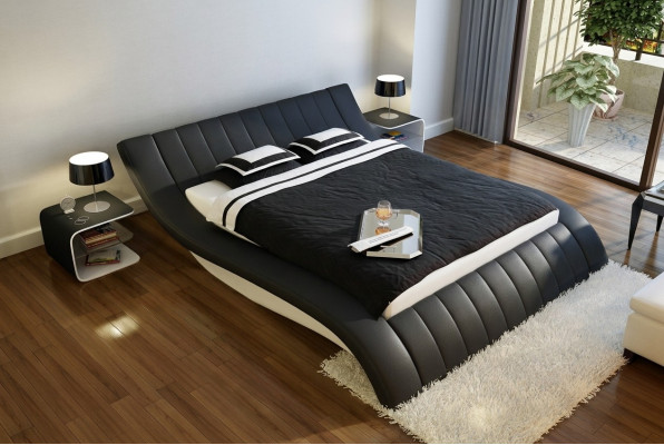 UPHOLSTERED BED LEATHER BED BED BED MODEL S-9275 160/180/200X220CM