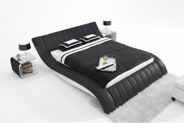 UPHOLSTERED BED LEATHER BED BED BED MODEL S-9275 160/180/200X220CM