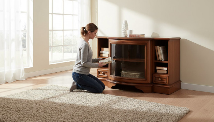 Classic Undercounter RTV TV Cabinet TV Stand Country Style Z-RTV
