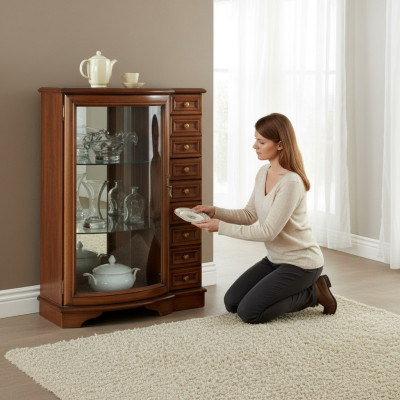 Classic display cabinet dresser dresser cabinet cupboard display cases model Z-KS1