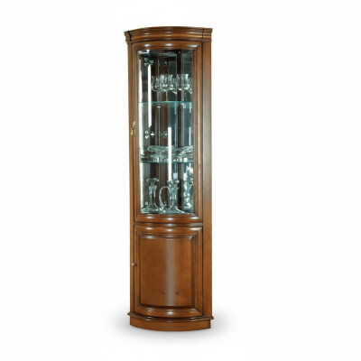 Classic showcase cabinet rustic glass cabinet display case Z-WN