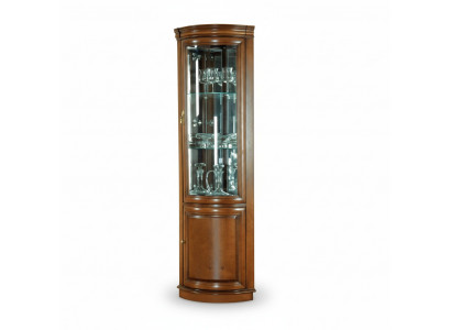 Classic showcase cabinet rustic glass cabinet display case Z-WN