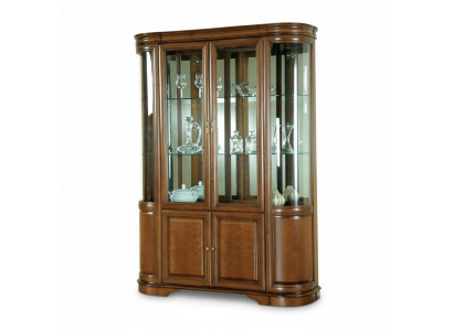Solid Wood Handcrafted Rustic Cabinet Classic Display Cabinet Vitrine-Z-W2