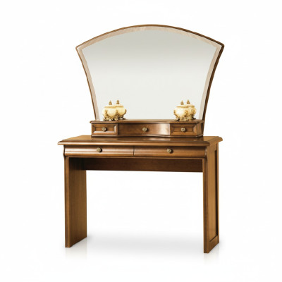 Classic Console Dressing Mirror Dressing Table Vanity Commode Country House Model N-LT
