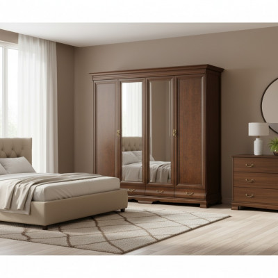 Classic cabinets wardrobe wooden cabinet wall unit wardrobe
