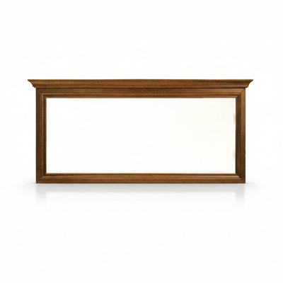Classic Large Mirror Wall Mirror Real Wood Frame Hanging Mirror Model N-L1