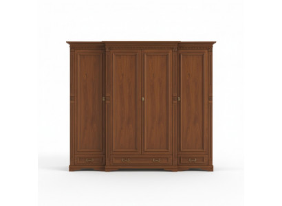 Classic cabinets wardrobe cupboard wall wardrobe solid colonial style O4D