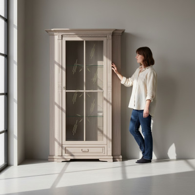Classic display cabinet glass cabinet colonial OW-N