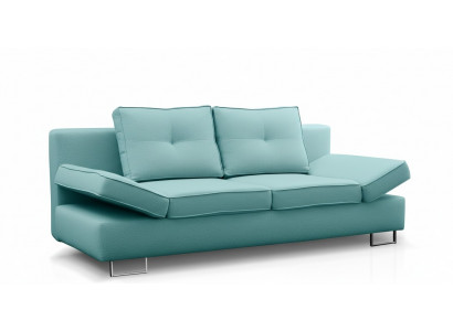 3-seat sofa couch textile upholstery fabric set with bed function sleeper sofa new
