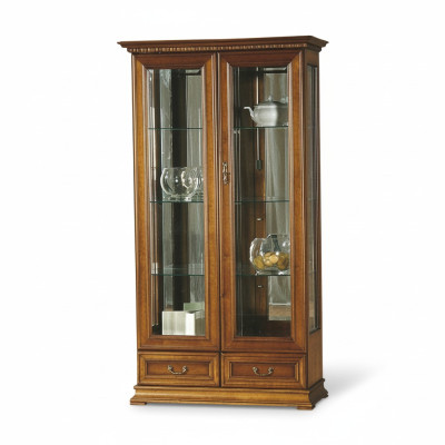 Classic showcase glass cabinet cupboard solid display cabinet showcases new R-W3