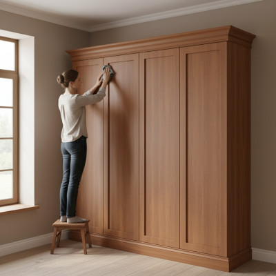 Elements baseboard crown molding for the cabinet display case cabinet system BA-29