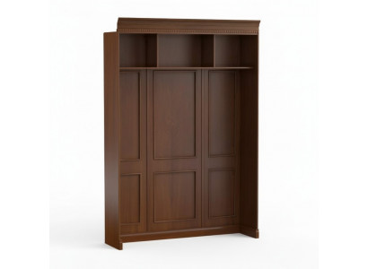 Classic panel with wall shelf and lighting bed wall paneling BA-17