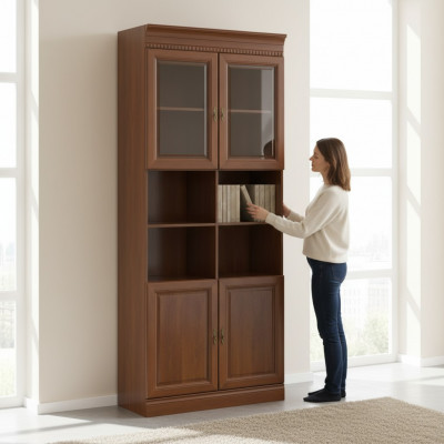 Classic cabinets cupboard wall unit bookshelf shelf bookcase Mod BA-5