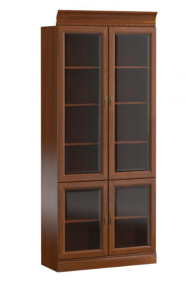 Classic cabinets showcase display cabinet glass cabinet wall unit model BA-4