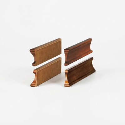 Classic crown molding set finishing element for bookcase cabinet SE-L4
