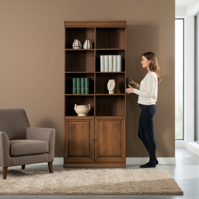 Classic wardrobe bookcase bookshelf display cabinet showcase model SE-3