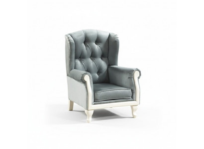 Chesterfield wing chair upholstered television office couch leather textile
