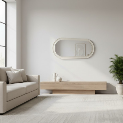 Mirror Wooden Frame Large Wall Mirror Classic Designer Mirror Florence FL-L1