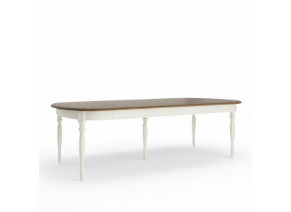 Large table dining table wooden table conference table extendable 290cm model FL-S1