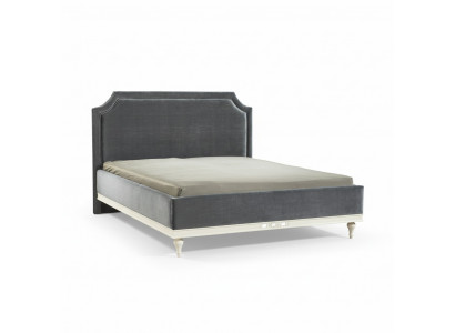 Classic bed beds double bed wooden bed country house - Model FL-B1