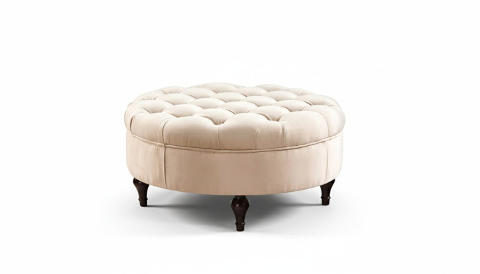 Classic Stool Retro Rustic Footstool Ottoman Bench Seat Bank FL-P2A