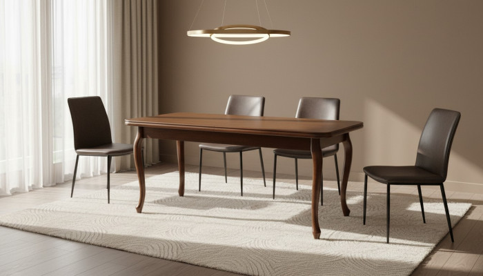 CLASSIC TABLES DINING TABLE DINING ROOM TABLE REAL SOLID WOOD - Model ZB-2