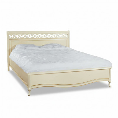 Bed, double bed, bedroom, wooden bed, classic - Model V-AP-N Wood