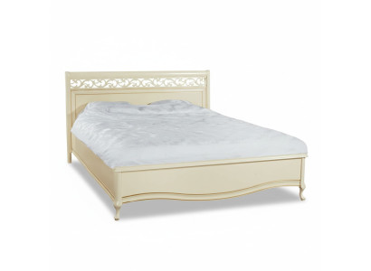 Bed, double bed, bedroom, wooden bed, classic - Model V-AP-N Wood