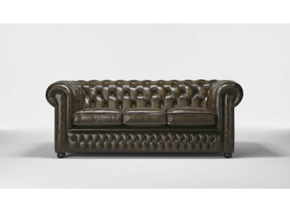 Chesterfield 3-Seater XXL Upholstery Seat Couch Sofa Set Big Couches 2016-06