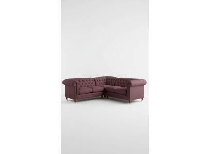 Chesterfield sectional sofa couch designer upholstered corner fabric sofa set 1013-14