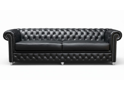 Chesterfield 3-Seater XXL Upholstered Seat Couch Sofa Suite Big Sofas 2016-22